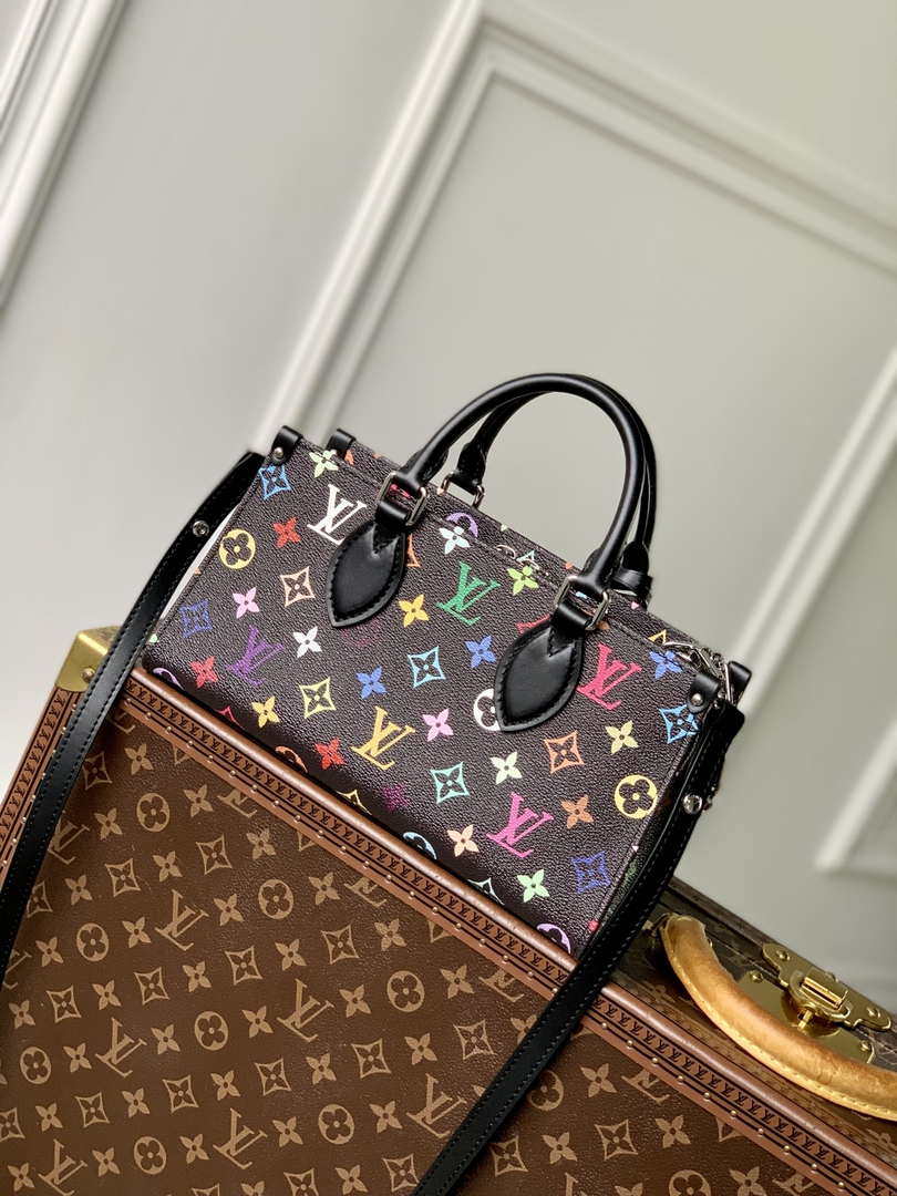 Louis Vuitton M13260 LV x TM OnTheGo East West Chain autres toiles monogram Multicolored Black