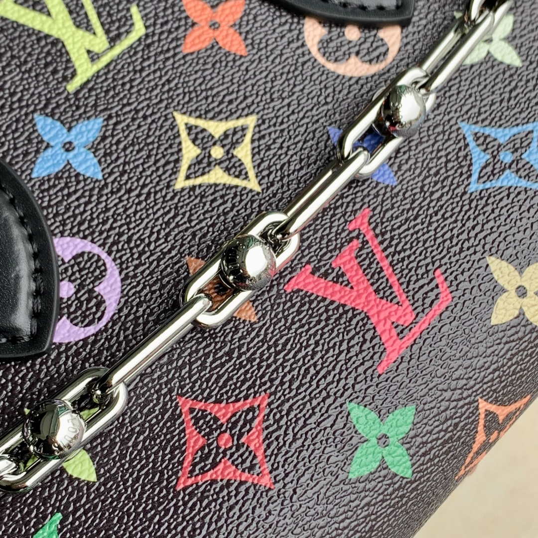 Louis Vuitton M13260 LV x TM OnTheGo East West Chain autres toiles monogram Multicolored Black