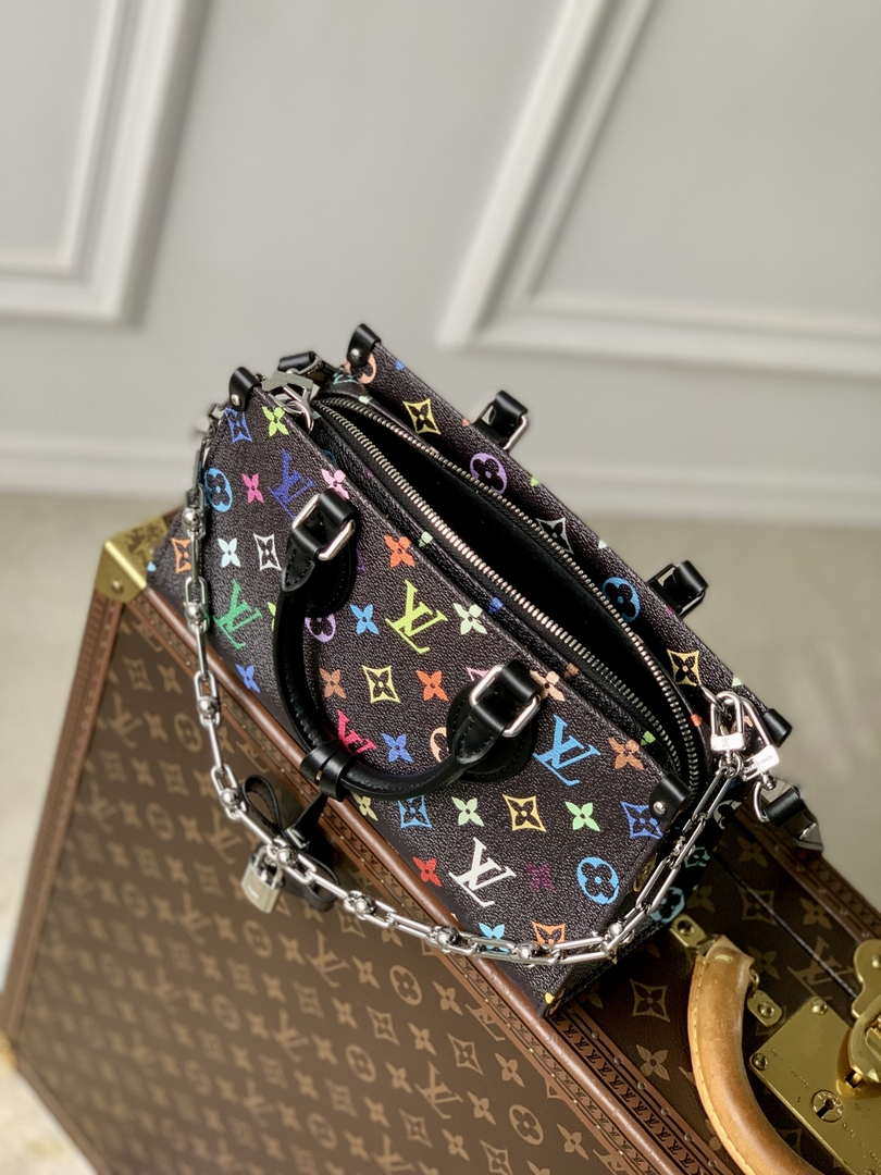 Louis Vuitton M13260 LV x TM OnTheGo East West Chain autres toiles monogram Multicolored Black