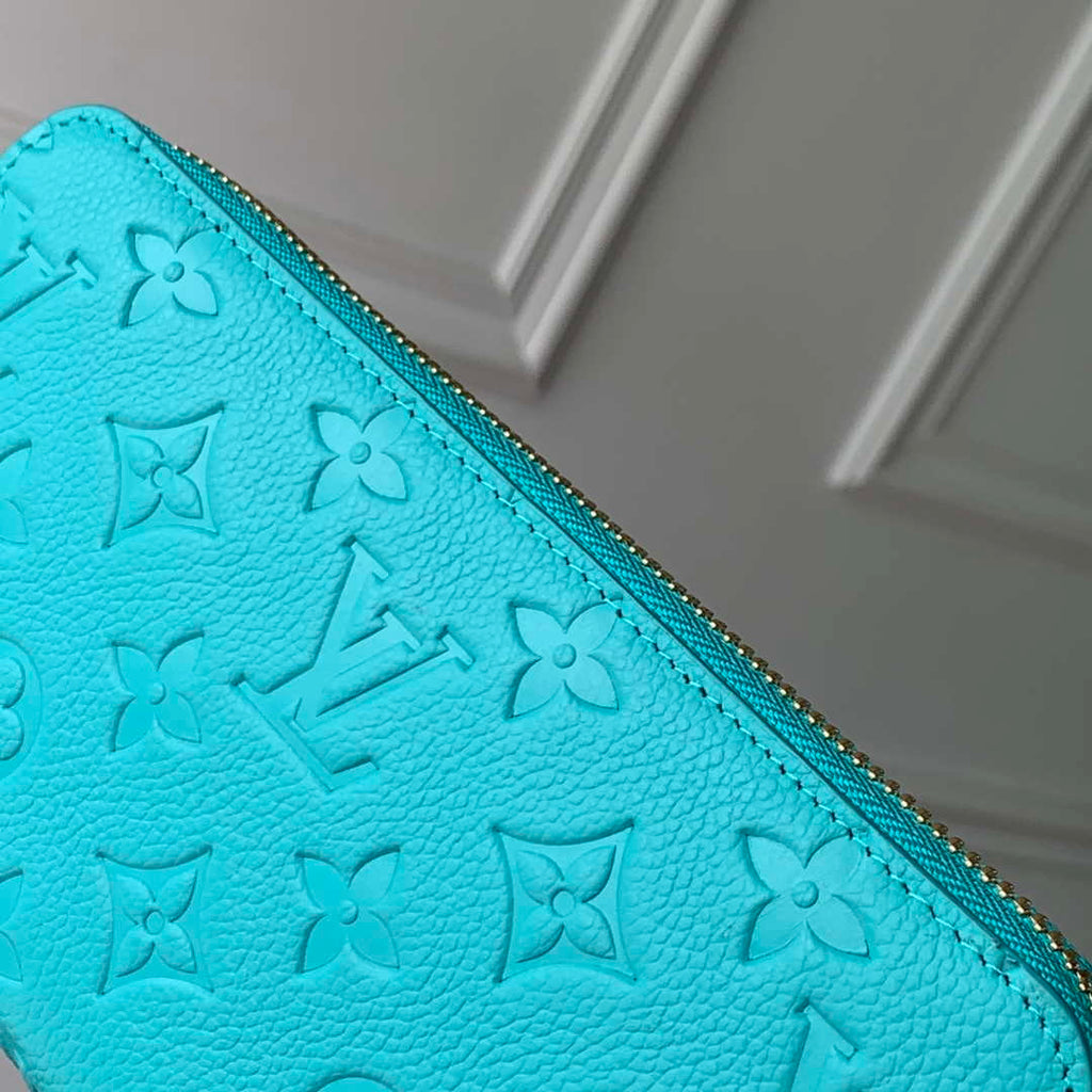 Louis Vuitton M13618 LV x TM Zippy Wallet Monogram Blue