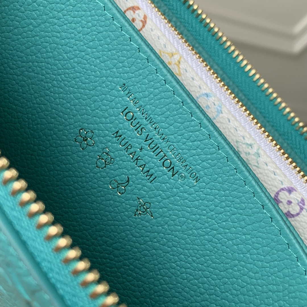 Louis Vuitton M13618 LV x TM Zippy Wallet Monogram Blue - Default Title - View 8