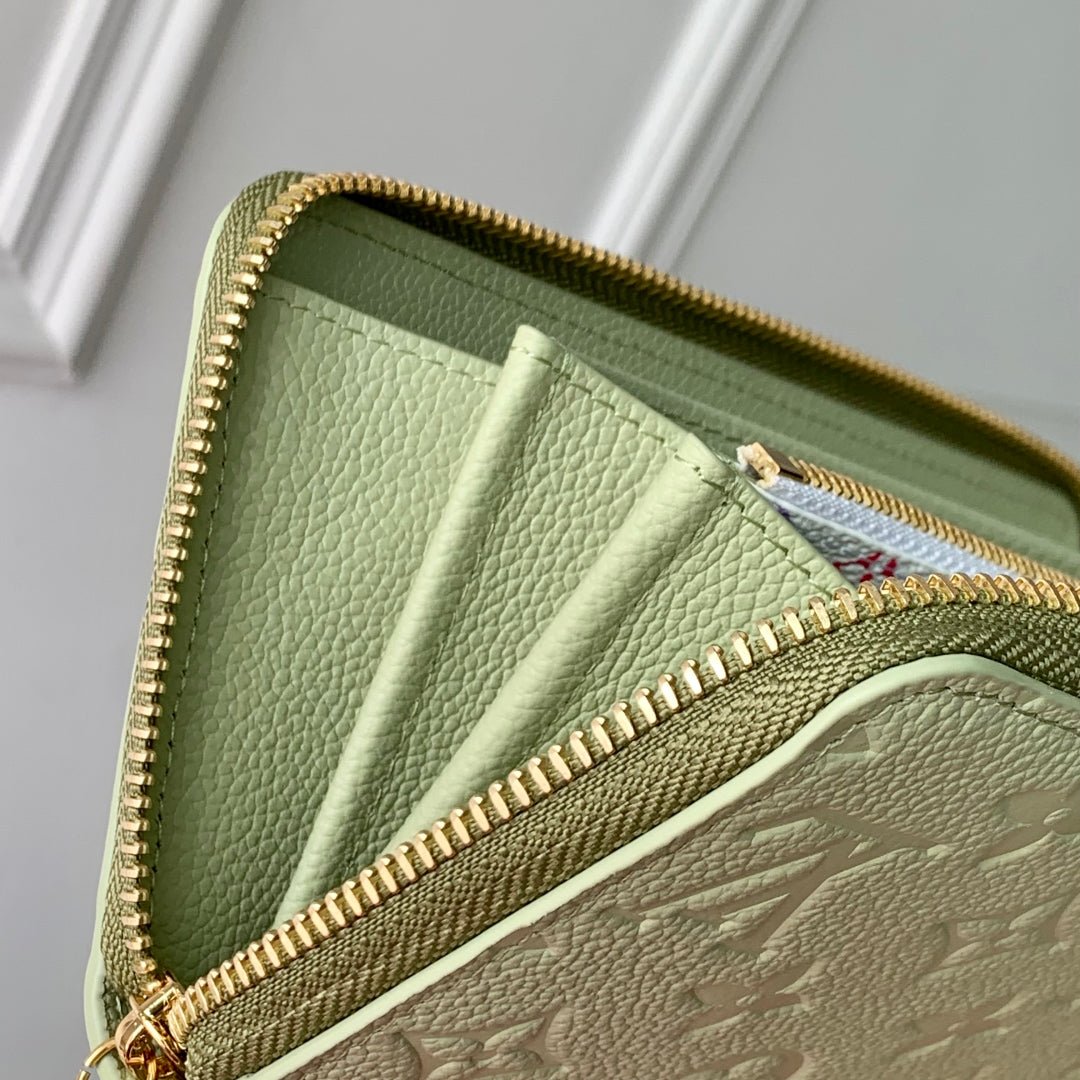 Louis Vuitton M13618 LV x TM Zippy Wallet Monogram Green tea - Default Title - View 6