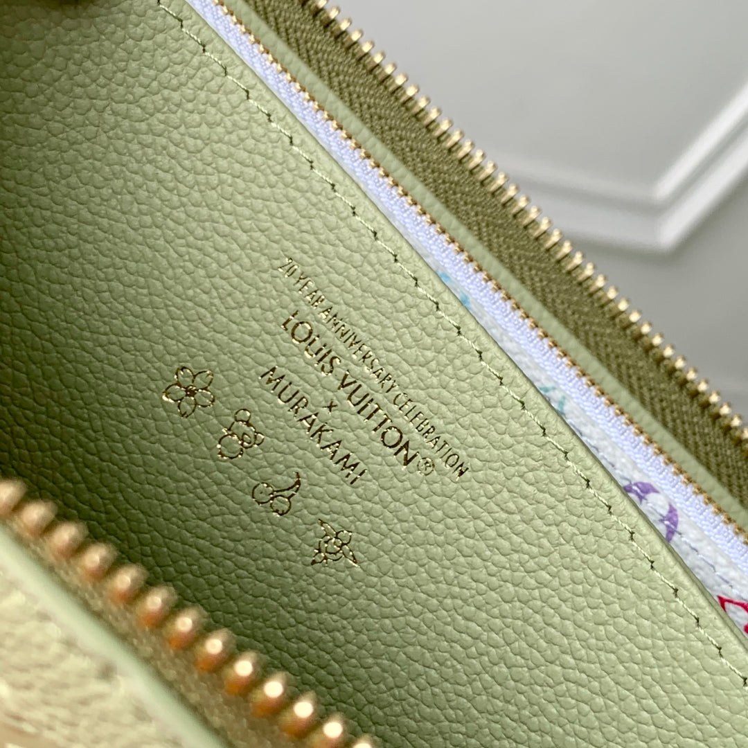 Louis Vuitton M13618 LV x TM Zippy Wallet Monogram Green tea - Default Title - View 8