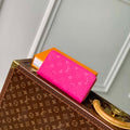 Louis Vuitton M13618 LV x TM Zippy Wallet Monogram Rose Red - Default Title - View 1