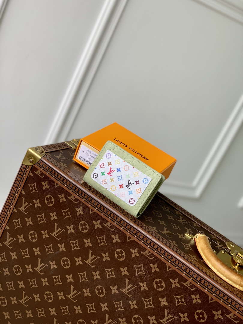 Louis Vuitton M13619 LV x TM Carteira Cl¨¦a Green Tea