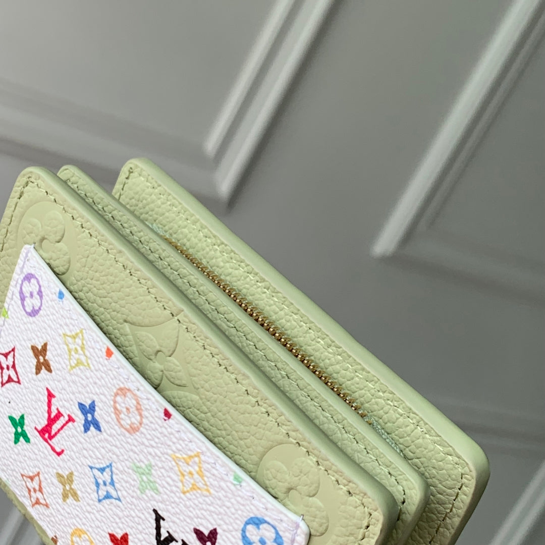 Louis Vuitton M13619 LV x TM Carteira Cl¨¦a Green Tea