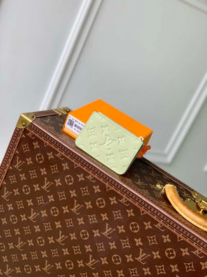 Louis Vuitton M13800 LV x TM Romy Card Holder Green Tea - Default Title - View 2