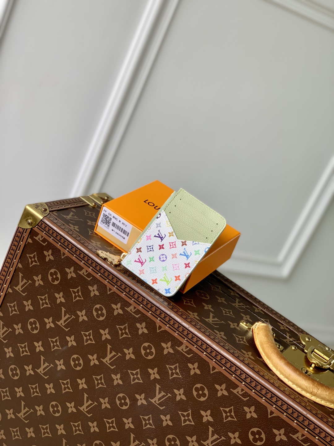 Louis Vuitton M13800 LV x TM Romy Card Holder Green Tea - Default Title - View 3