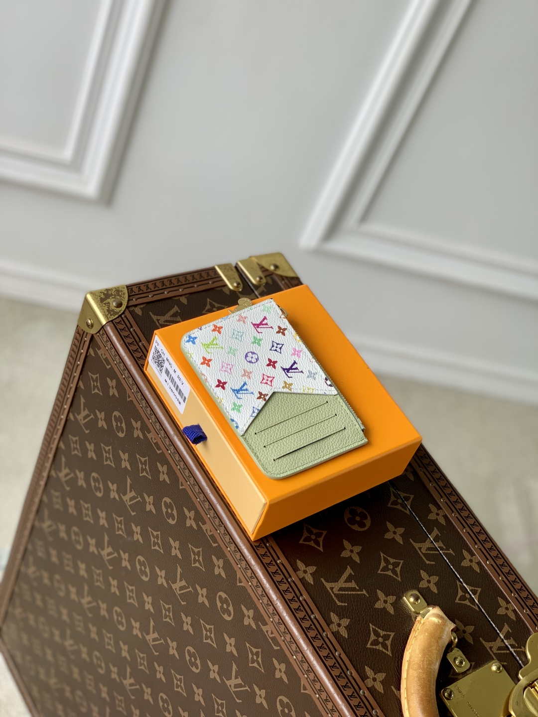 Louis Vuitton M13800 LV x TM Romy Card Holder Green Tea - Default Title - View 4