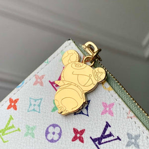 Louis Vuitton M13800 LV x TM Romy Card Holder Green Tea - Default Title - View 5