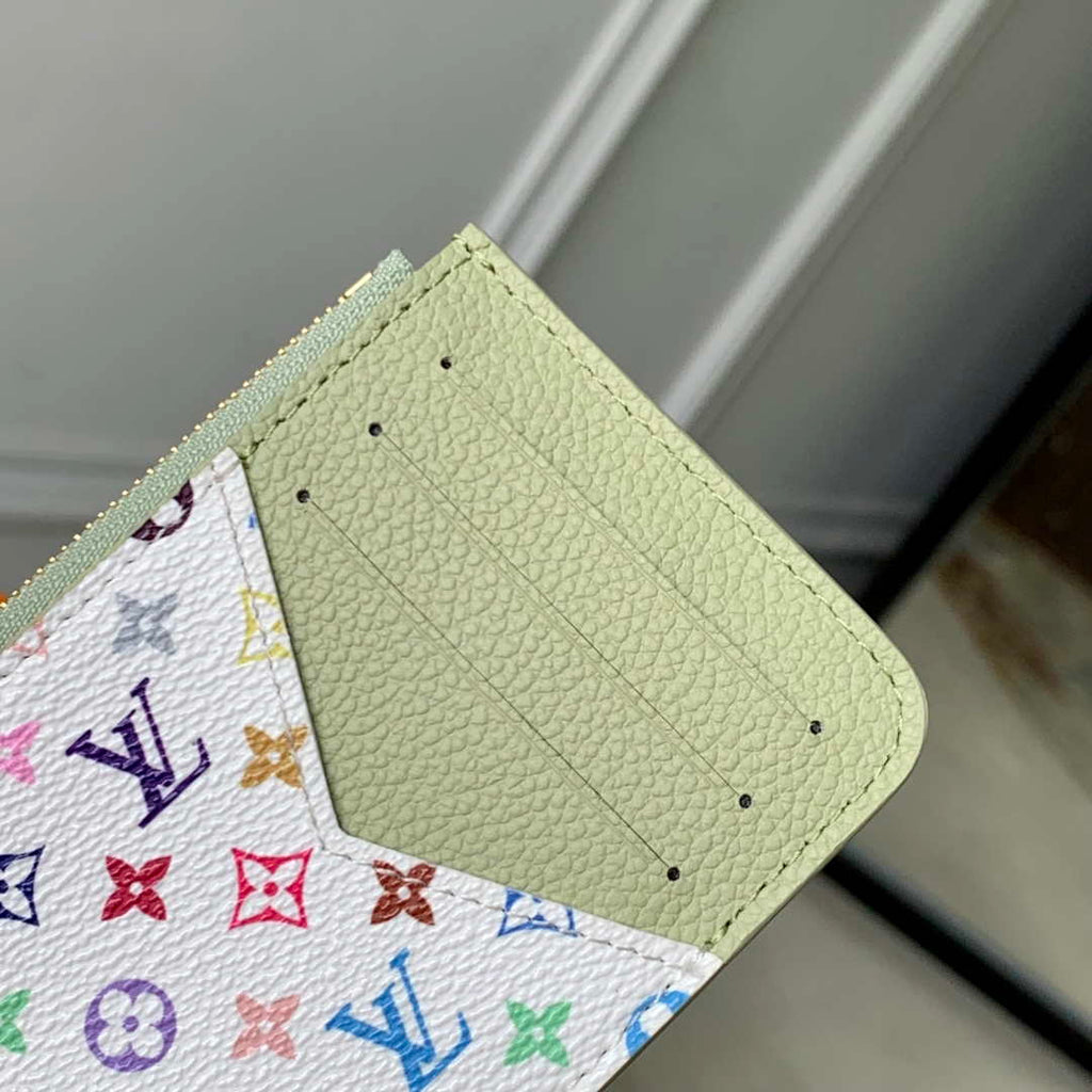 Louis Vuitton M13800 LV x TM Romy Card Holder Green Tea