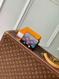 Louis Vuitton M13829 LV x TM  Lou Wallet Monogram Multicolored Black