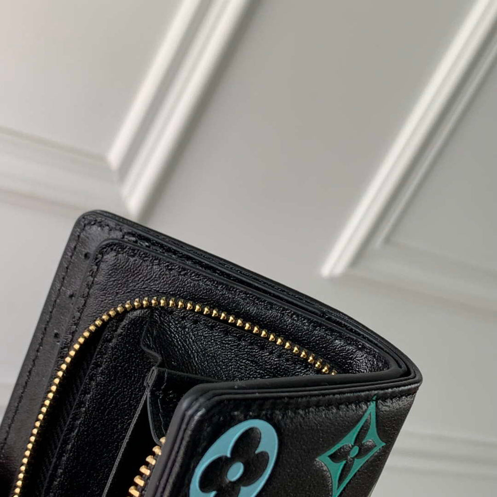 Louis Vuitton M13829 LV x TM  Lou Wallet Monogram Multicolored Black