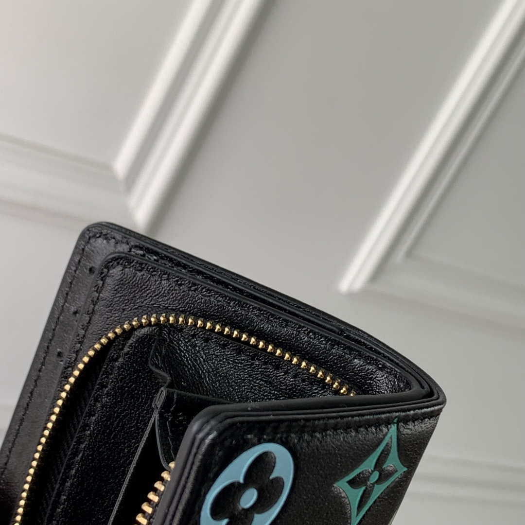Louis Vuitton M13829 LV x TM  Lou Wallet Monogram Multicolored Black