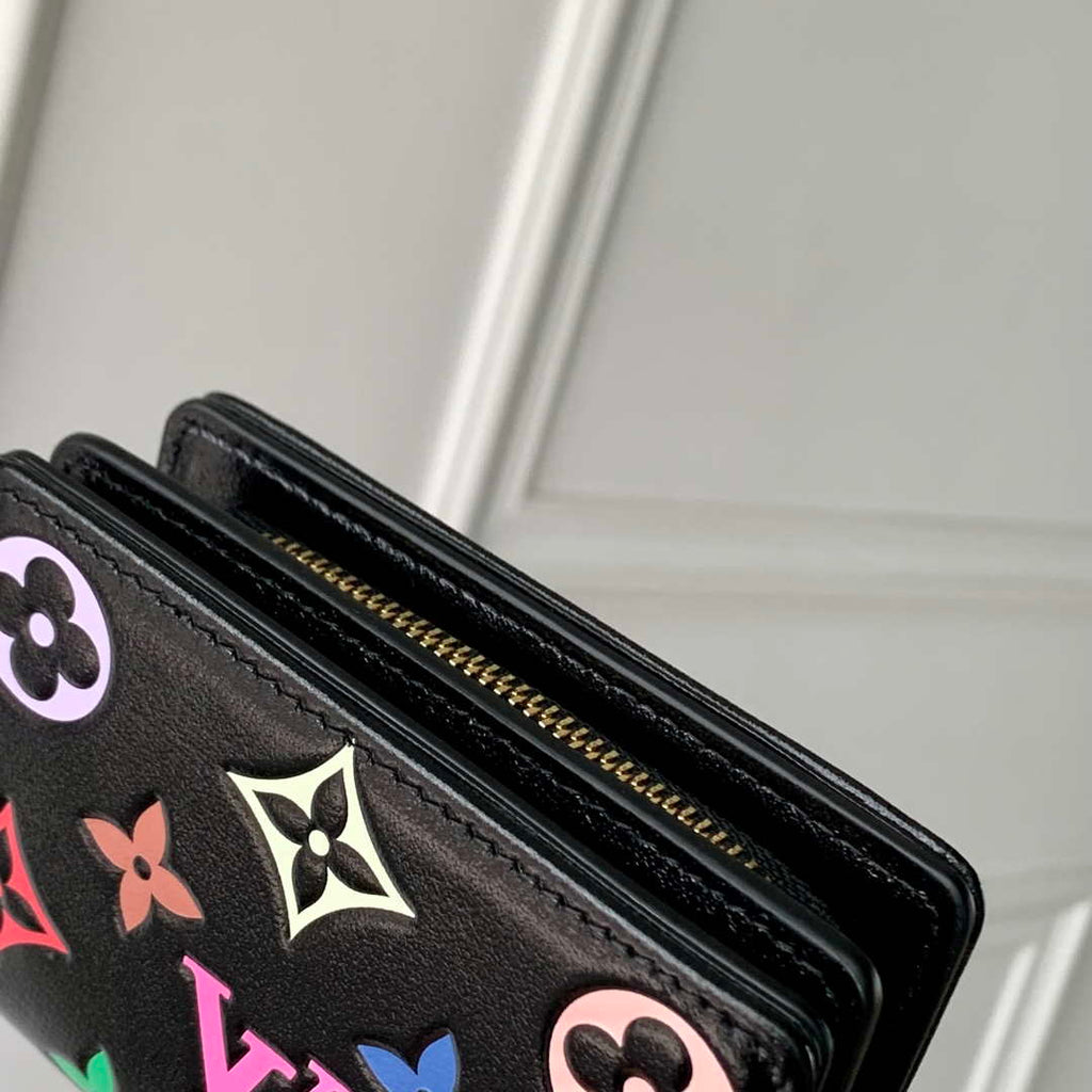 Louis Vuitton M13829 LV x TM  Lou Wallet Monogram Multicolored Black