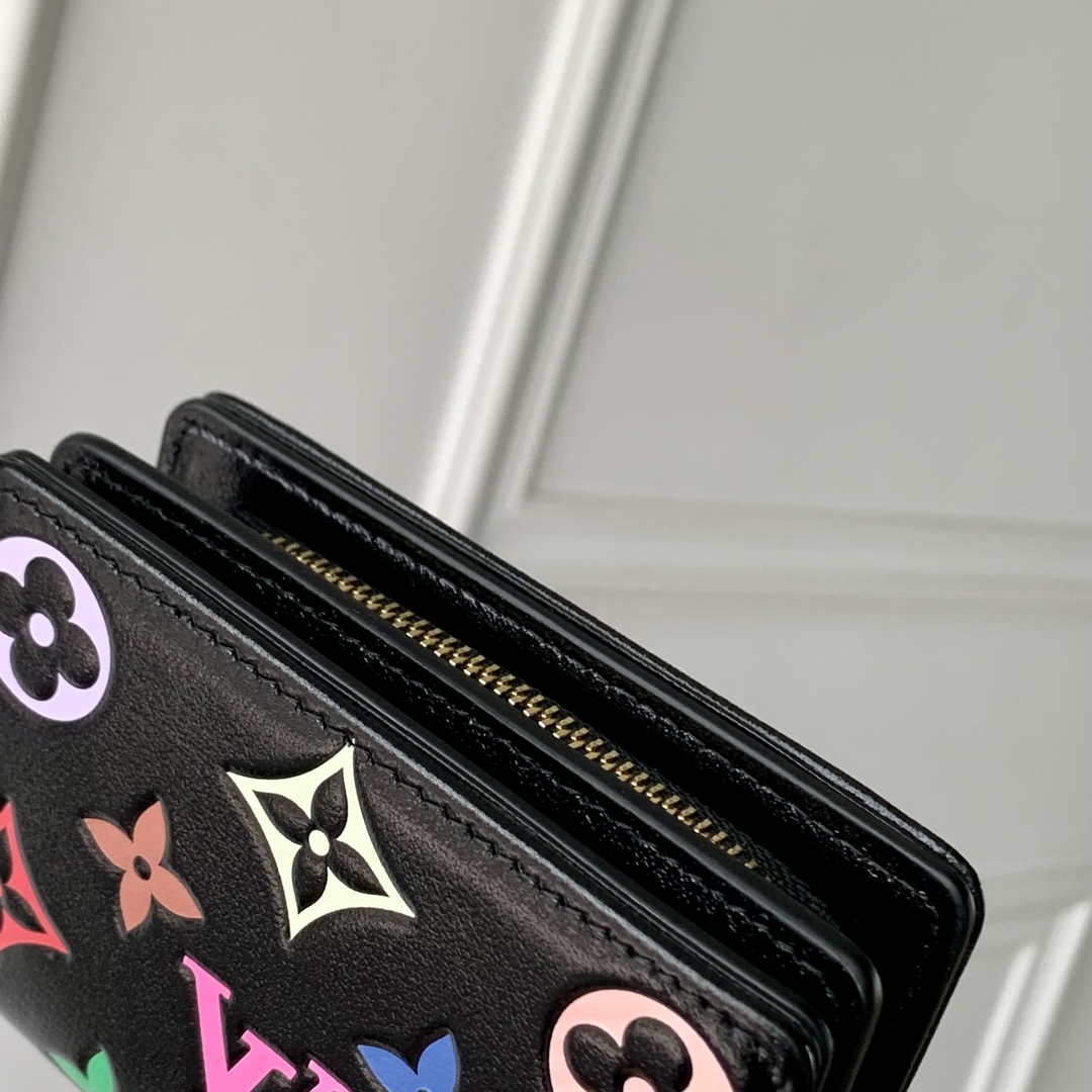 Louis Vuitton M13829 LV x TM  Lou Wallet Monogram Multicolored Black