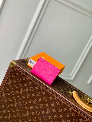 Louis Vuitton M14087 LV x TM Lisa Wallet Rose Red - Default Title - View 1