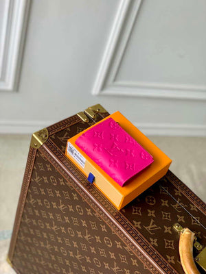 Louis Vuitton M14087 LV x TM Lisa Wallet Rose Red - Default Title - View 3