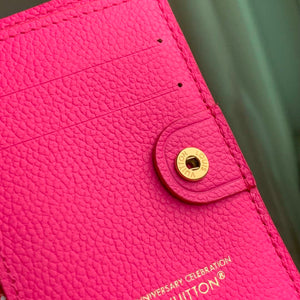 Louis Vuitton M14087 LV x TM Lisa Wallet Rose Red - Default Title - View 7