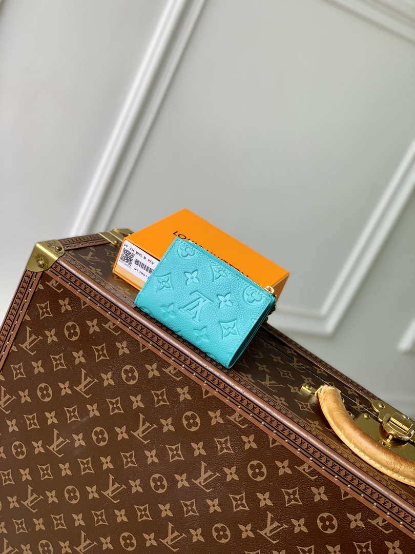 Louis Vuitton M14089 LV x TM Lisa Wallet Blue