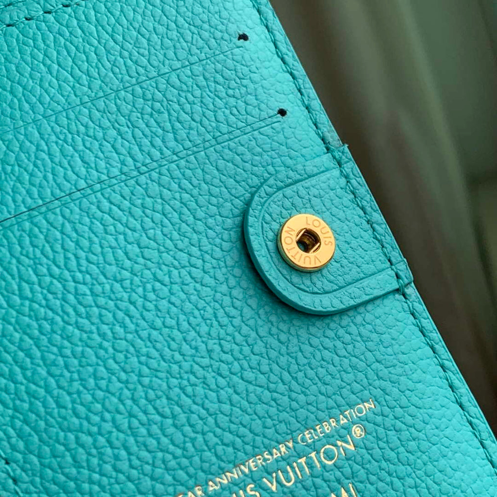 Louis Vuitton M14089 LV x TM Lisa Wallet Blue