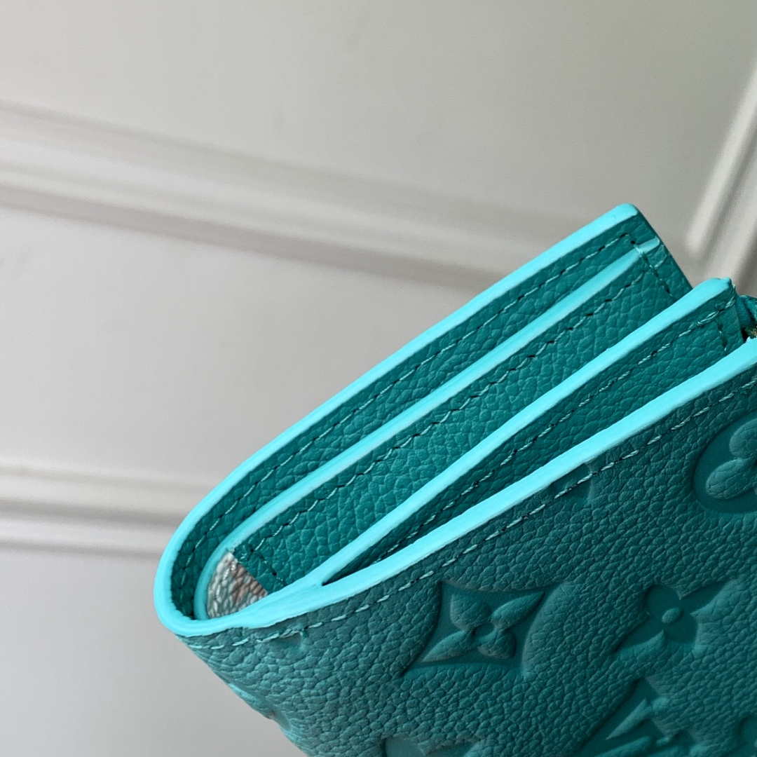 Louis Vuitton M14089 LV x TM Lisa Wallet Blue