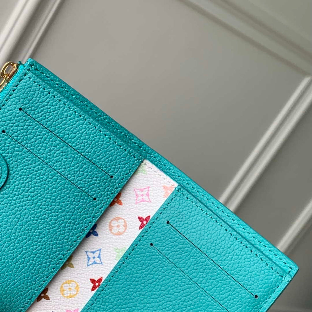 Louis Vuitton M14089 LV x TM Lisa Wallet Blue