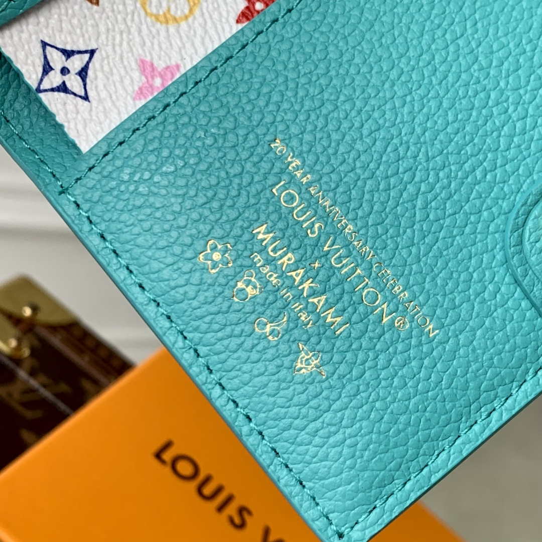 Louis Vuitton M14089 LV x TM Lisa Wallet Blue - Default Title - View 8