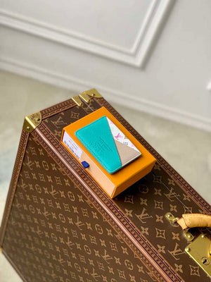 Louis Vuitton M14090 LV x TM Romy Card Holder Blue Gray - Default Title - View 4