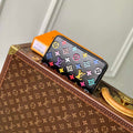 Louis Vuitton M14096 LV x TM Carteira Zippy Monogram Black - Default Title - View 1