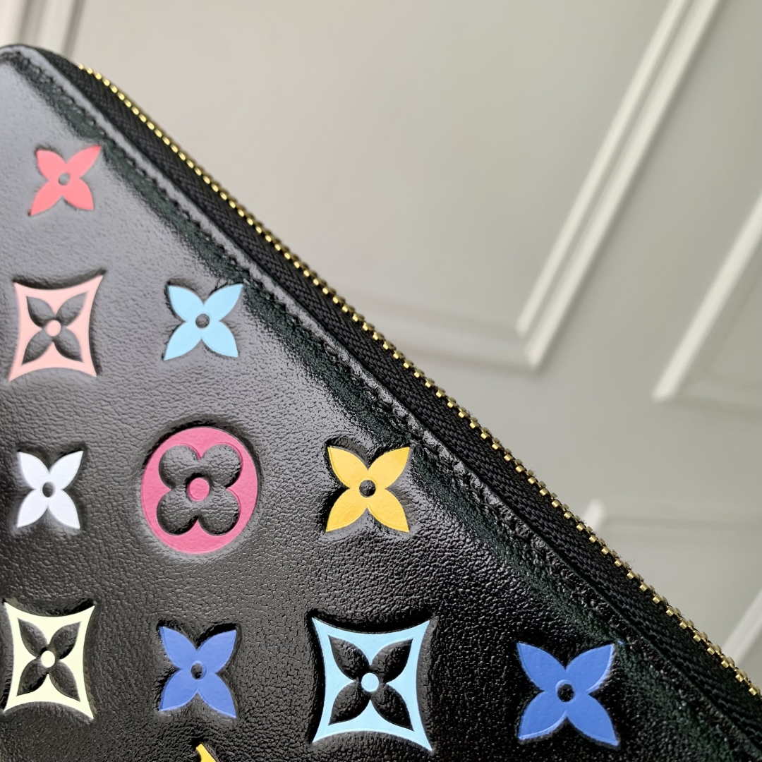 Louis Vuitton M14096 LV x TM Carteira Zippy Monogram Black - Default Title - View 4