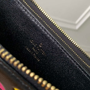 Louis Vuitton M14096 LV x TM Carteira Zippy Monogram Black - Default Title - View 8