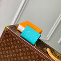 Louis Vuitton M14140 LV x TM Carteira Cl¨¦a Blue - Default Title - View 1