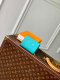 Louis Vuitton M14140 LV x TM Carteira Cl¨¦a Blue