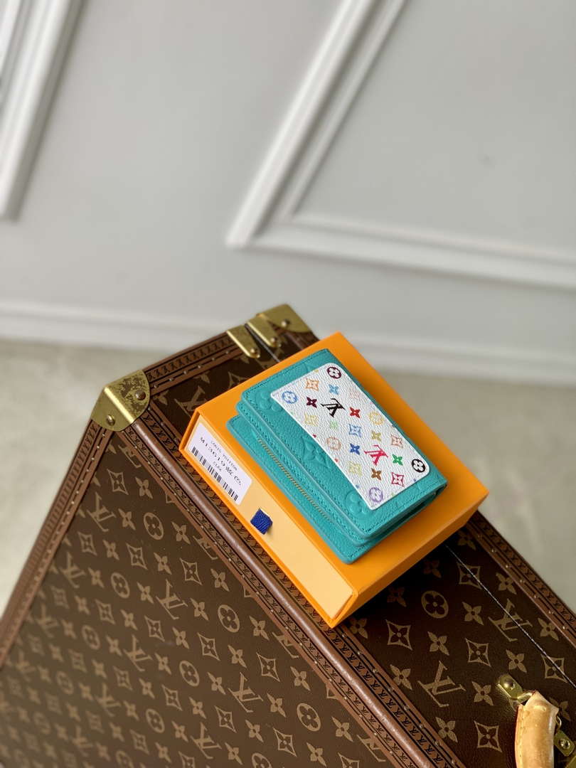 Louis Vuitton M14140 LV x TM Carteira Cl¨¦a Blue