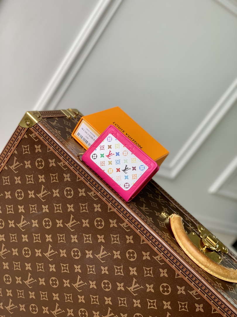 Louis Vuitton M14140 LV x TM Carteira Cl¨¦a Rose Red