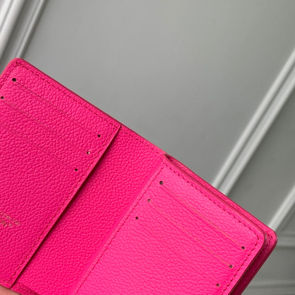 Louis Vuitton M14140 LV x TM Carteira Cl¨¦a Rose Red