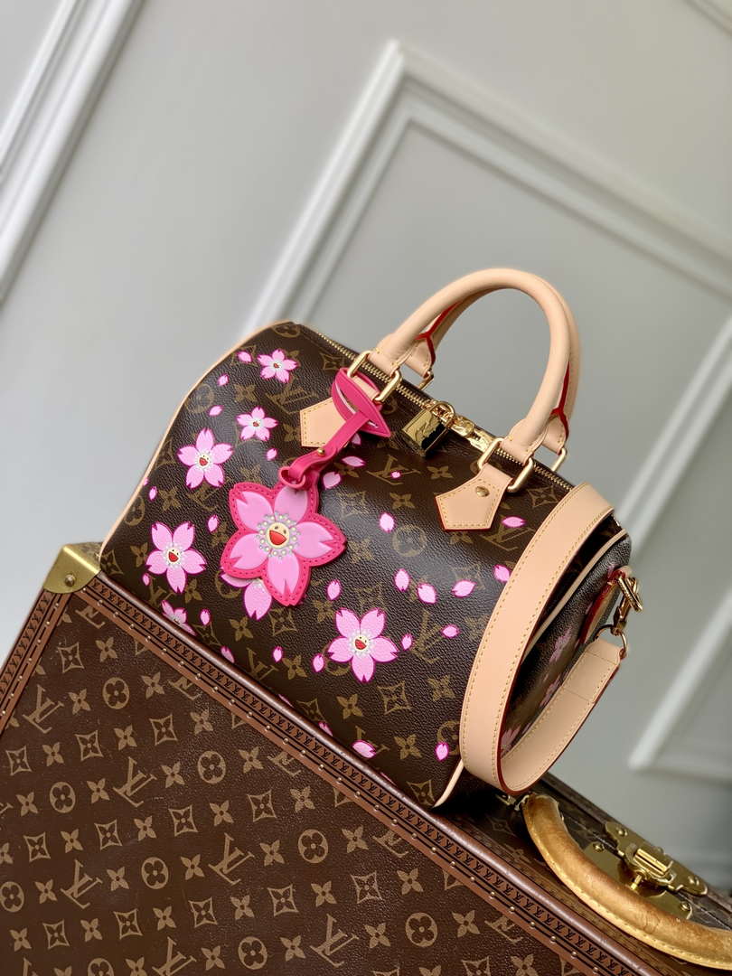 Louis Vuitton M14174 LV x TM Speedy Bandouliere 25 Monogram