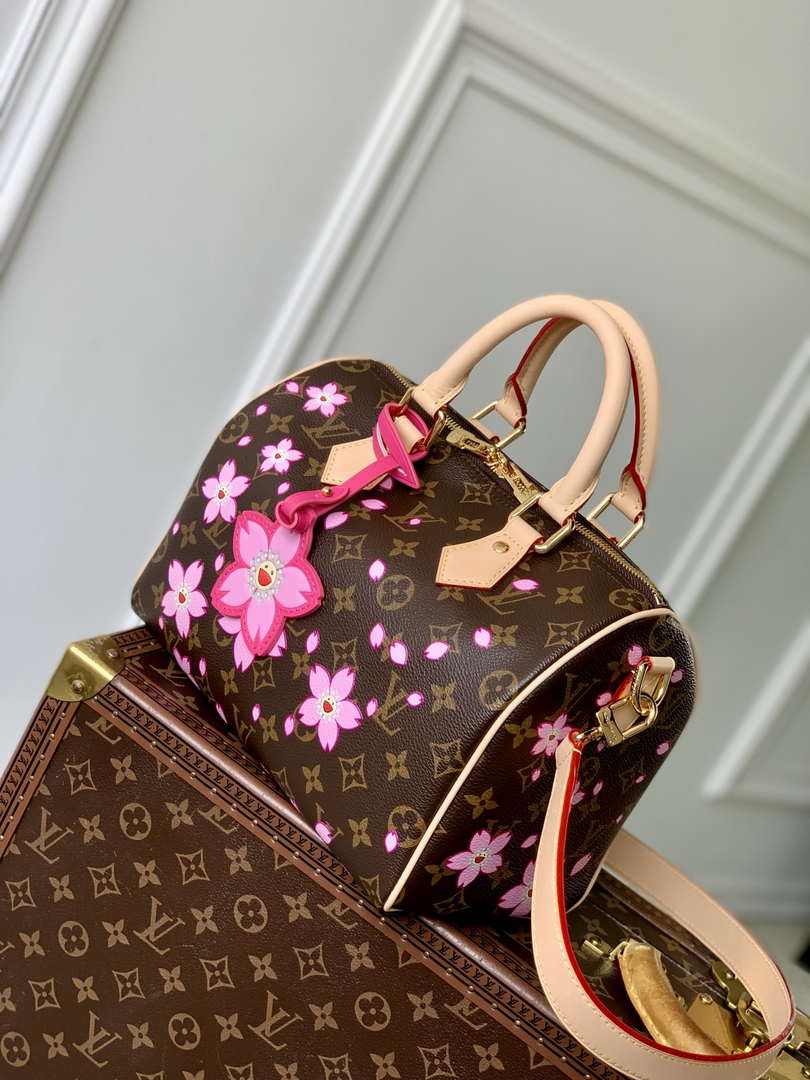 Louis Vuitton M14174 LV x TM Speedy Bandouliere 25 Monogram