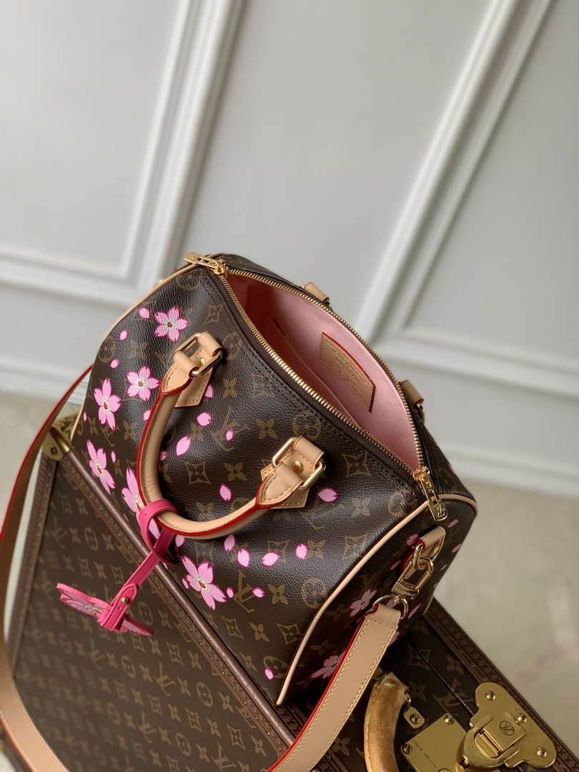 Louis Vuitton M14174 LV x TM Speedy Bandouliere 25 Monogram
