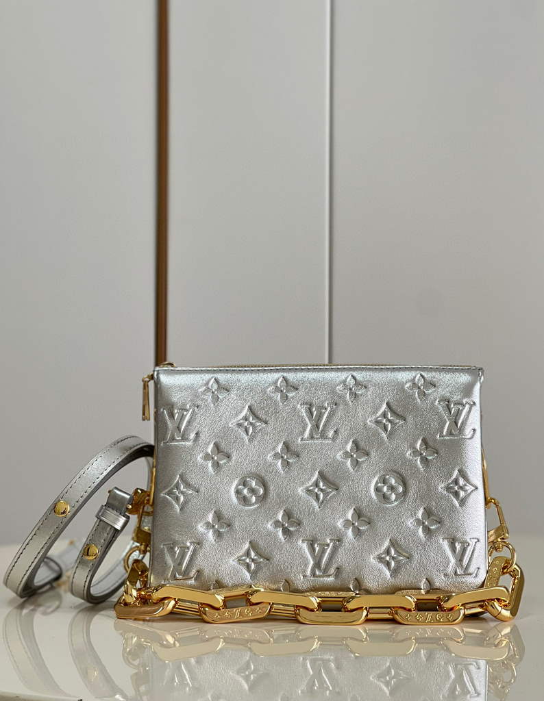 Louis Vuitton M20567 Coussin BB Shoulder LV M59396 bag Silver - Default Title - View 1