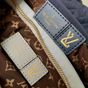 Louis Vuitton M21057 LV Maxi Multi Pochette Accessoires Bag M21056 Navy Blue and Silver - Default Title - View 9