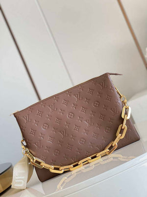 Louis Vuitton M21276 Coussin MM Bag LV M57783 Taupe Brown - Default Title - View 2