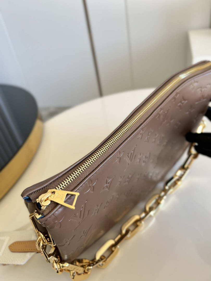 Louis Vuitton M21276 Coussin MM Bag LV M57783 Taupe Brown - Default Title - View 6