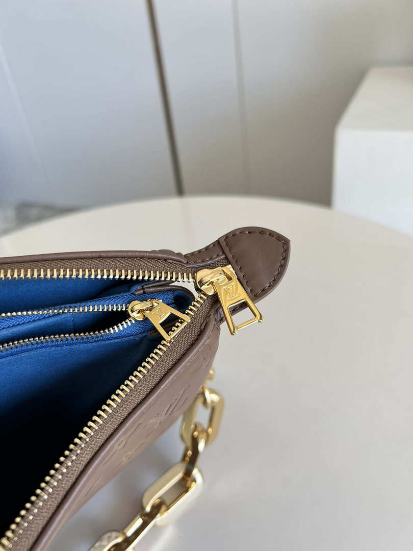 Louis Vuitton M21276 Coussin MM Bag LV M57783 Taupe Brown - Default Title - View 7