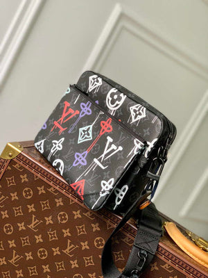 Louis Vuitton M21396 Trio Messenger Monogram LV Graffiti Orange - Default Title - View 3