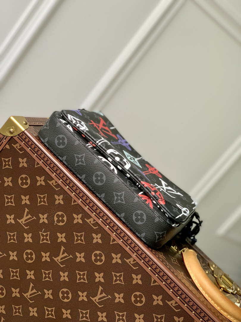 Louis Vuitton M21396 Trio Messenger Monogram LV Graffiti Orange - Default Title - View 5