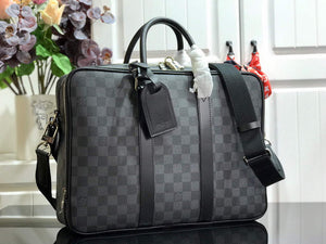 Louis Vuitton N40007 LV M43423 Porte Documents Voyage Damier - Default Title - View 1