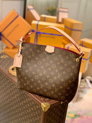 Louis Vuitton M43700 LV M43701 Graceful PM Pivoine Pink - Default Title - View 1