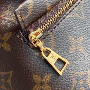 Louis Vuitton LV M45501 Montsouris PM monogram anvas natural leather - Default Title - View 8